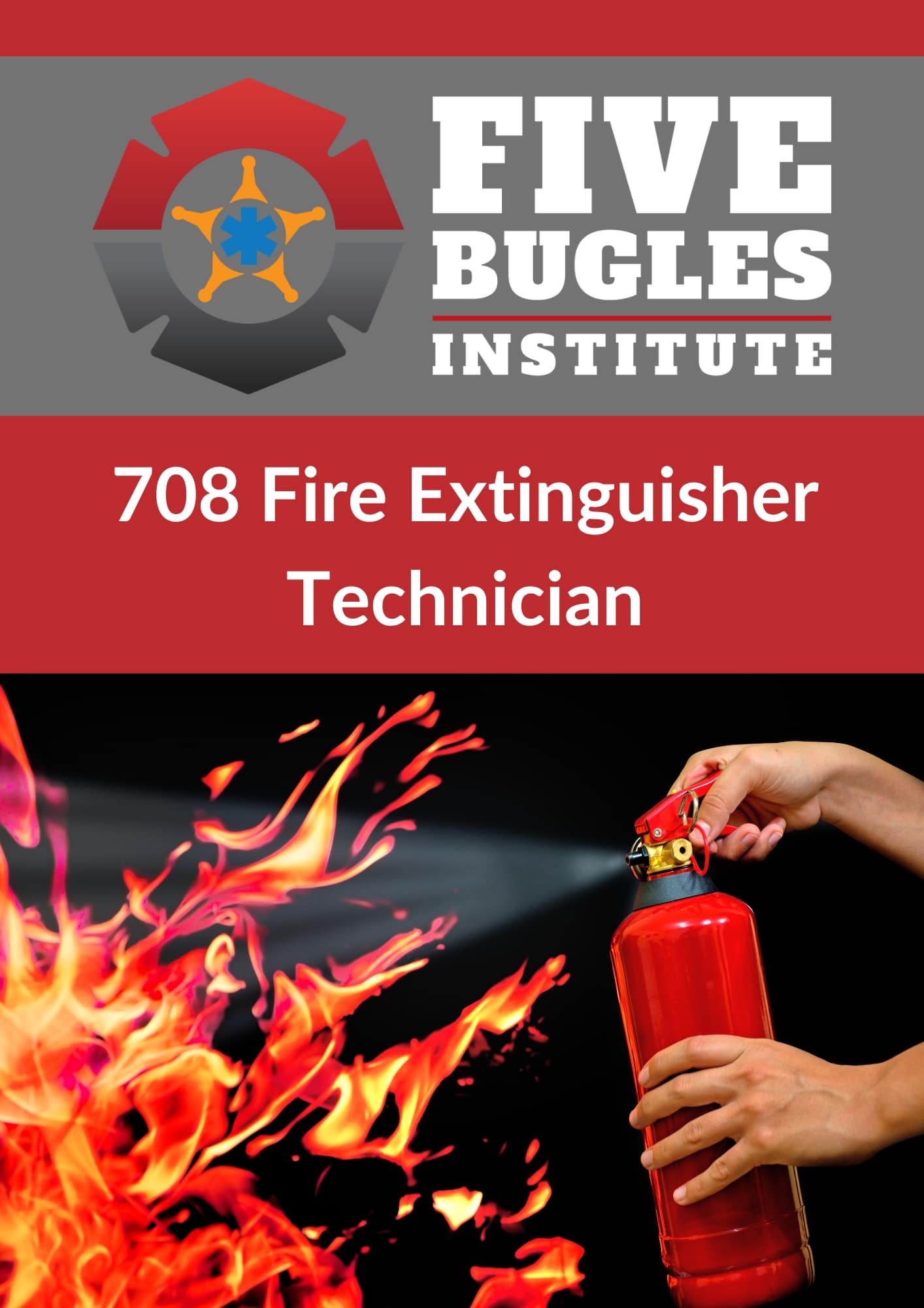 708 Fire Extinguisher Technician New
