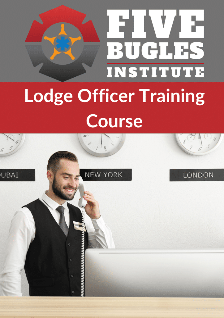 Lodge Officer Training Course Lodge Officer Training Course